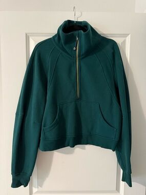 lululemon Dark Teal Half-Zip Pullover
